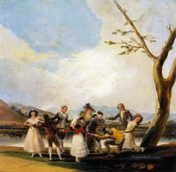 Blind Man s Buff Francisco de Goya Oil Paintings